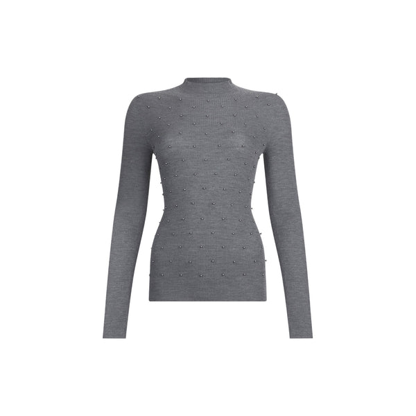 Liu Jo Maglia Maglia Donna con perle applicate a costine S - Francavilla Moda